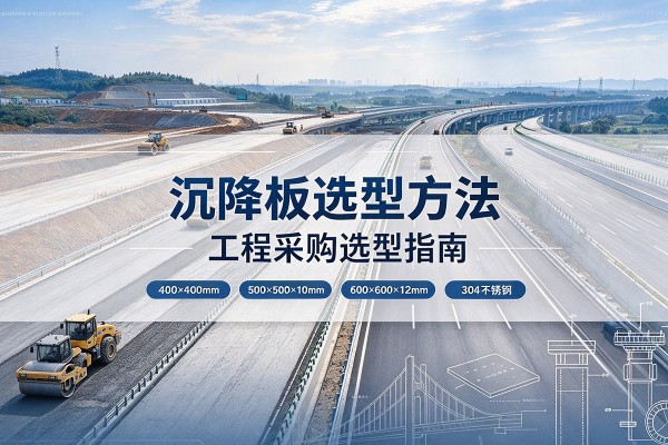 卧龙沉降板选择方法