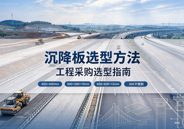 卧龙沉降板选择方法